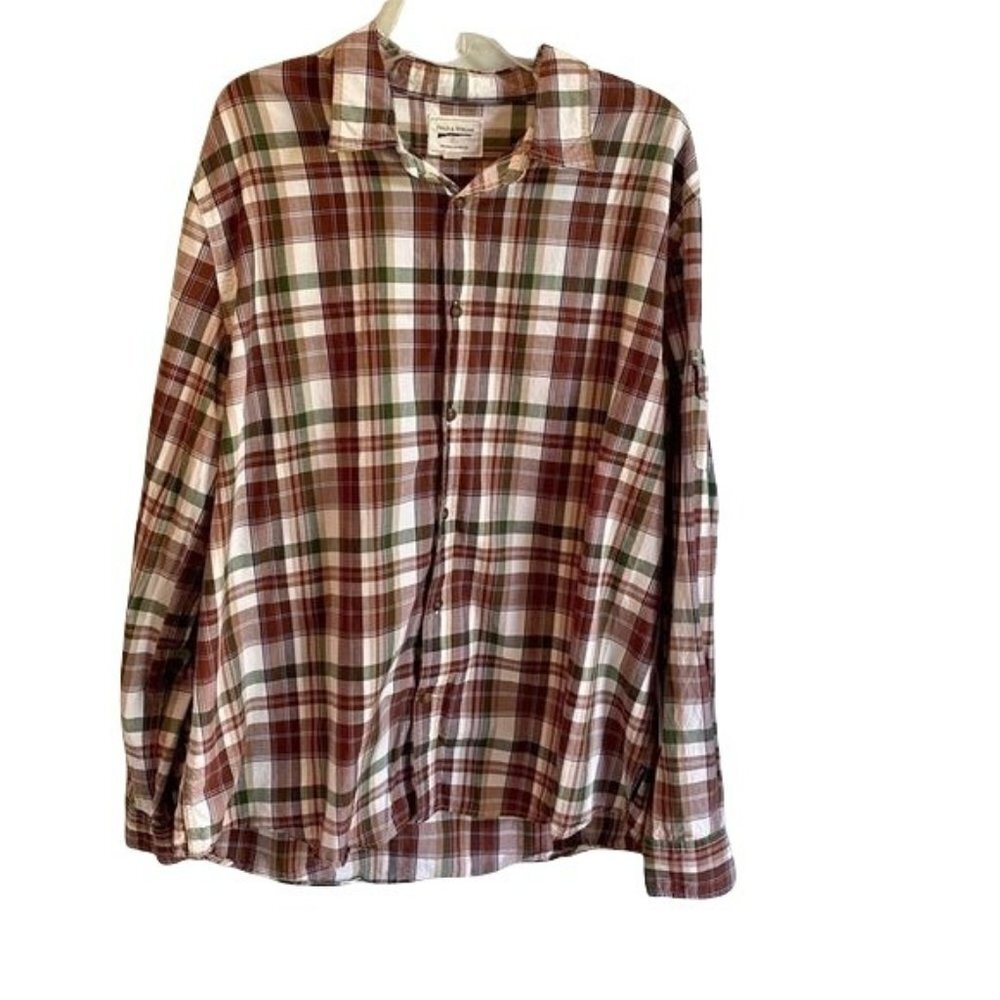 Field & Stream Cotton Mens Button Down Shirt XXL